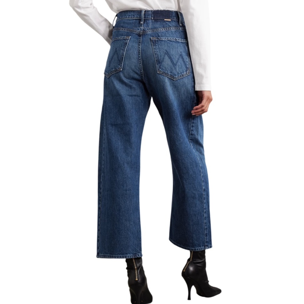 MOTHER Blue Ankle & Cropped Jeans